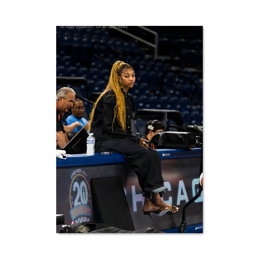 Poster Beyoncé au Slam Dunk – affiche Basketball